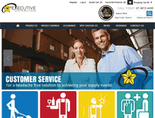 Tablet Screenshot of executivedistributors.com.au